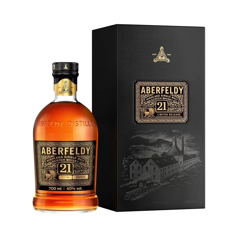 ABERFELDY 21 ANOS 700ML - ABERFELDY