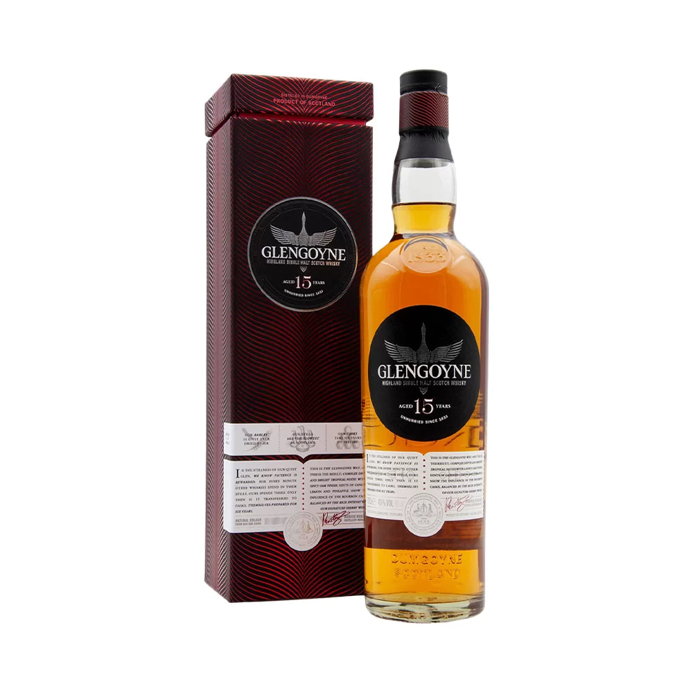 WHISKY GLENGOYNE AGED 15 YEARS - GLENGOYNE
