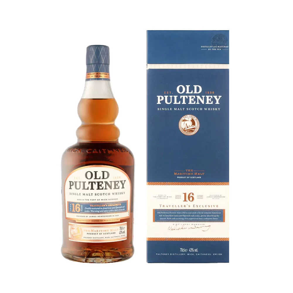 OLD PULTENEY 16 ANOS - OLD PULTENEY